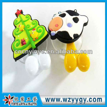 Popular soft pvc tooth brush holder for promotion